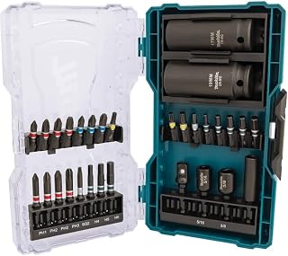 E-12631 Combination Screwdriver Bit Set (30 Pieces)