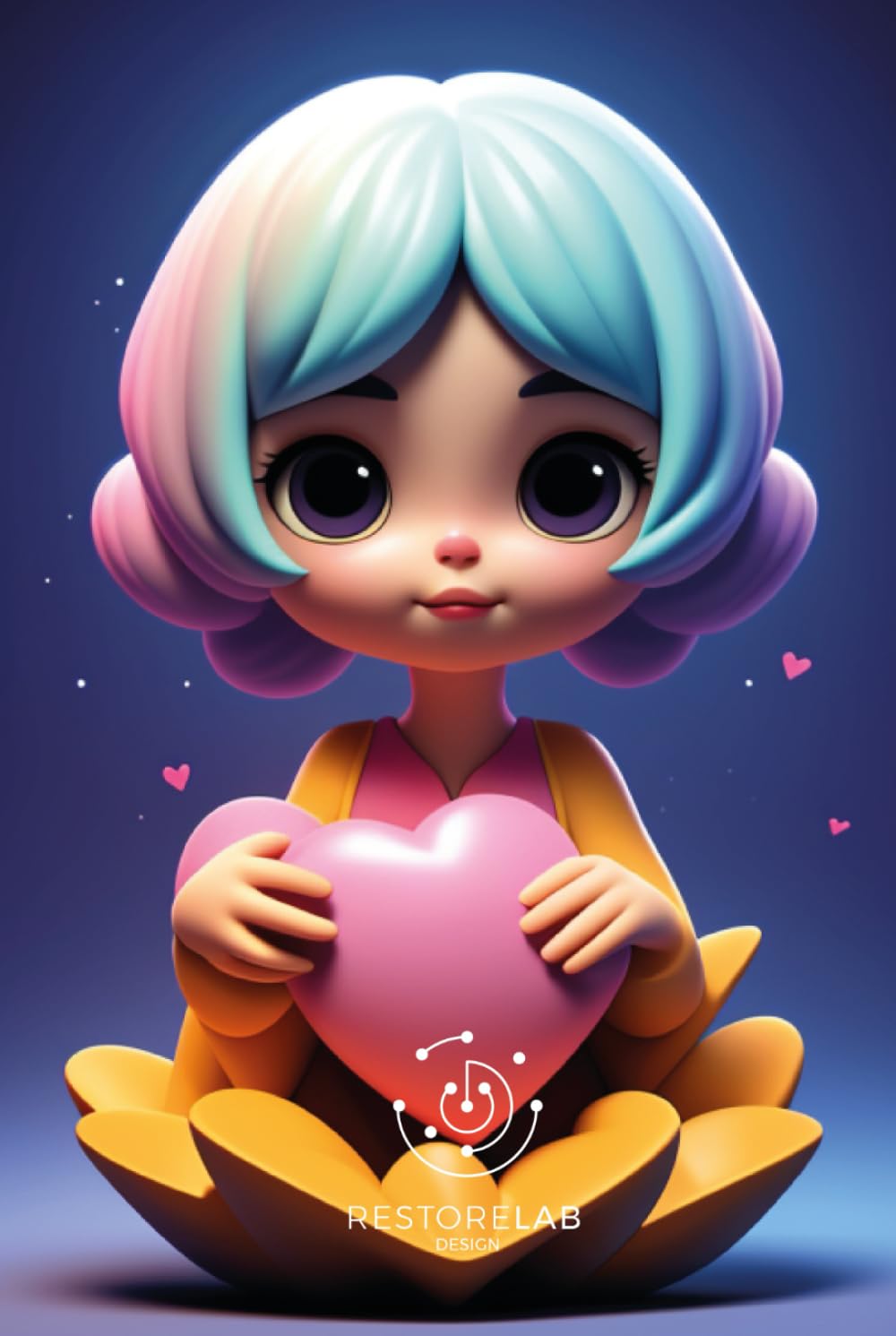 NOTEBOOK 3D_DESIGN: Creative Notes, Artistic Drawing