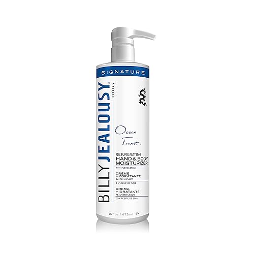 Billy Jealousy Ocean Front Crema hidratante de manos y cuerpo para una piel suave y nutrida, ideal para todo tipo de piel, loción corporal no grasa
