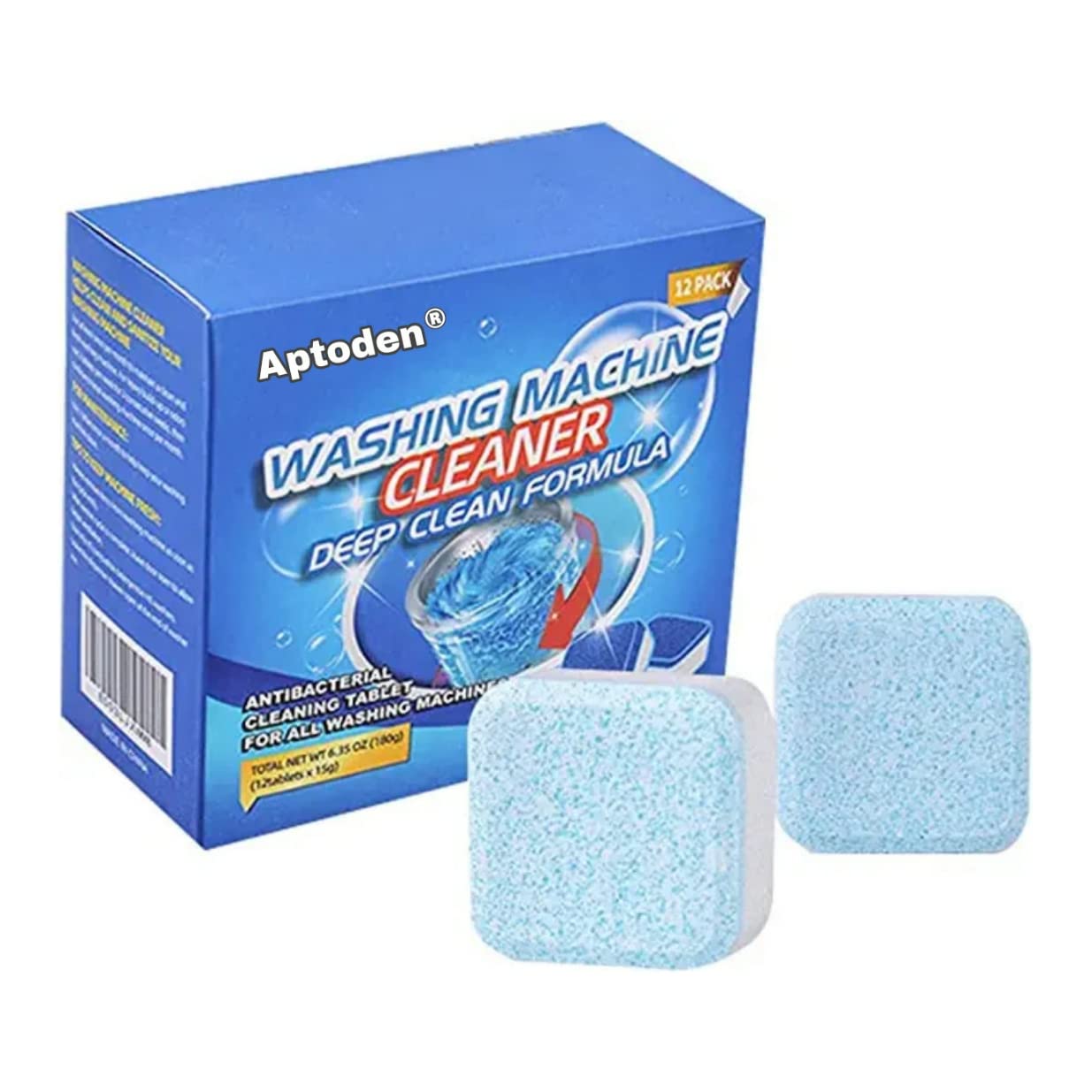 Aptoden Tablet Descaling Powder for Washing Machine Deep Cleaner Effervescent Tablet All Company