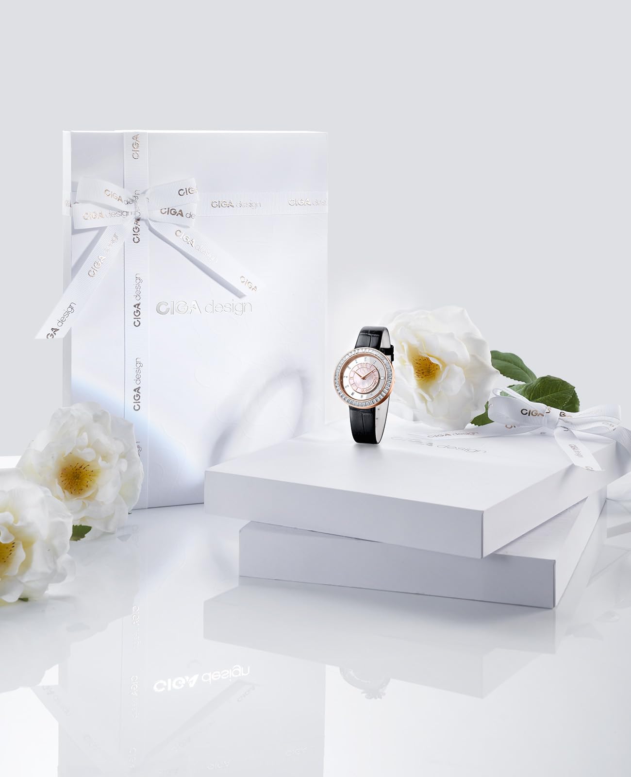 CIGA Design Sparkle Quarz Uhr Damen