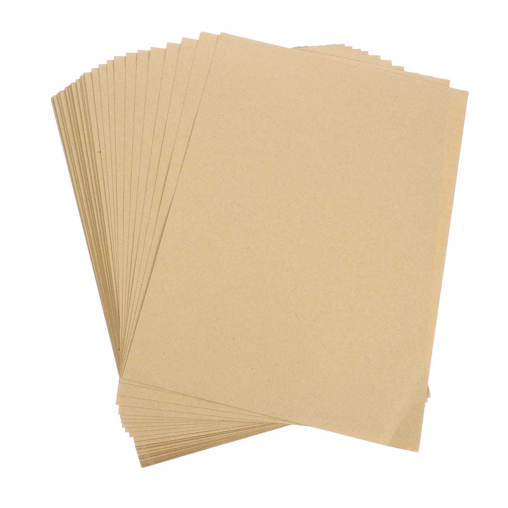 Braunes Bastelpapier A4 1 Packung Dickes Kraftpapier Schliff