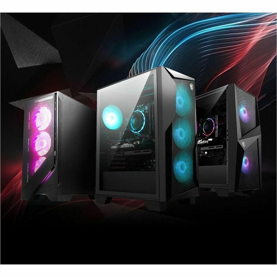 msi Codex Z2 B8NVP-434US Gaming PC AMD Ryzen 7 8700F 4.1GHz Procesador NVIDIA GeForce RTX 5070 12GB GDDR7-32GB DDR5-6000 RAM - 1TB SSD