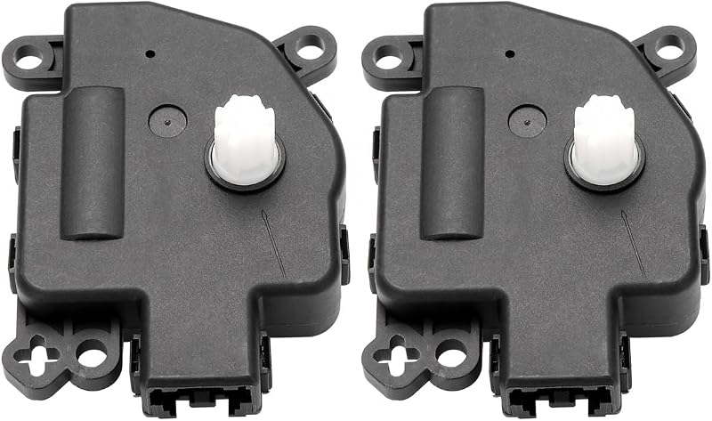 Atuador da porta de mistura do ar-condicionado HVAC cciyu 604-005 para Dodge Ram – Conjunto com 2 unidades