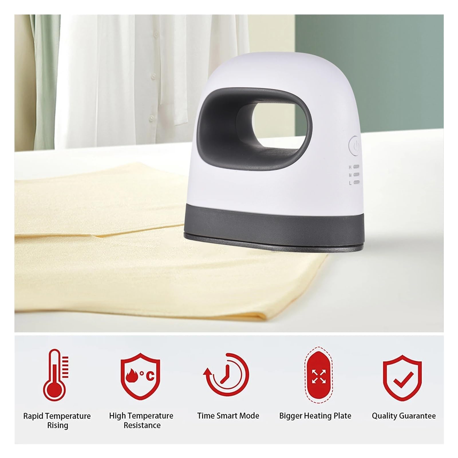 Mini Pressa A Caldo for Magliette, Facile da Usare, A Trasferimento Termico, Macchine Stiro for Coperte, Pelle, Fai Te, Casa, Affari
