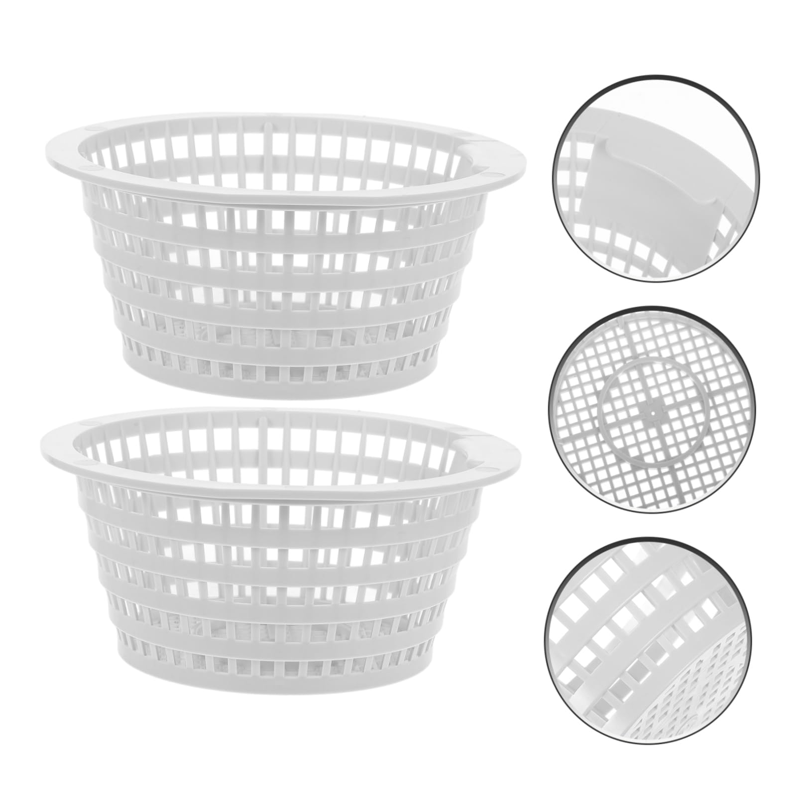 YARNOW 10 Piezas Skimmer para Piscina elevada Filtro de Piscina Skimmer de Piscina cestas de Hojas de Piscina Cesta de de Piscina Cesta de Piscina Filtro de Basura de Piscina AbS
