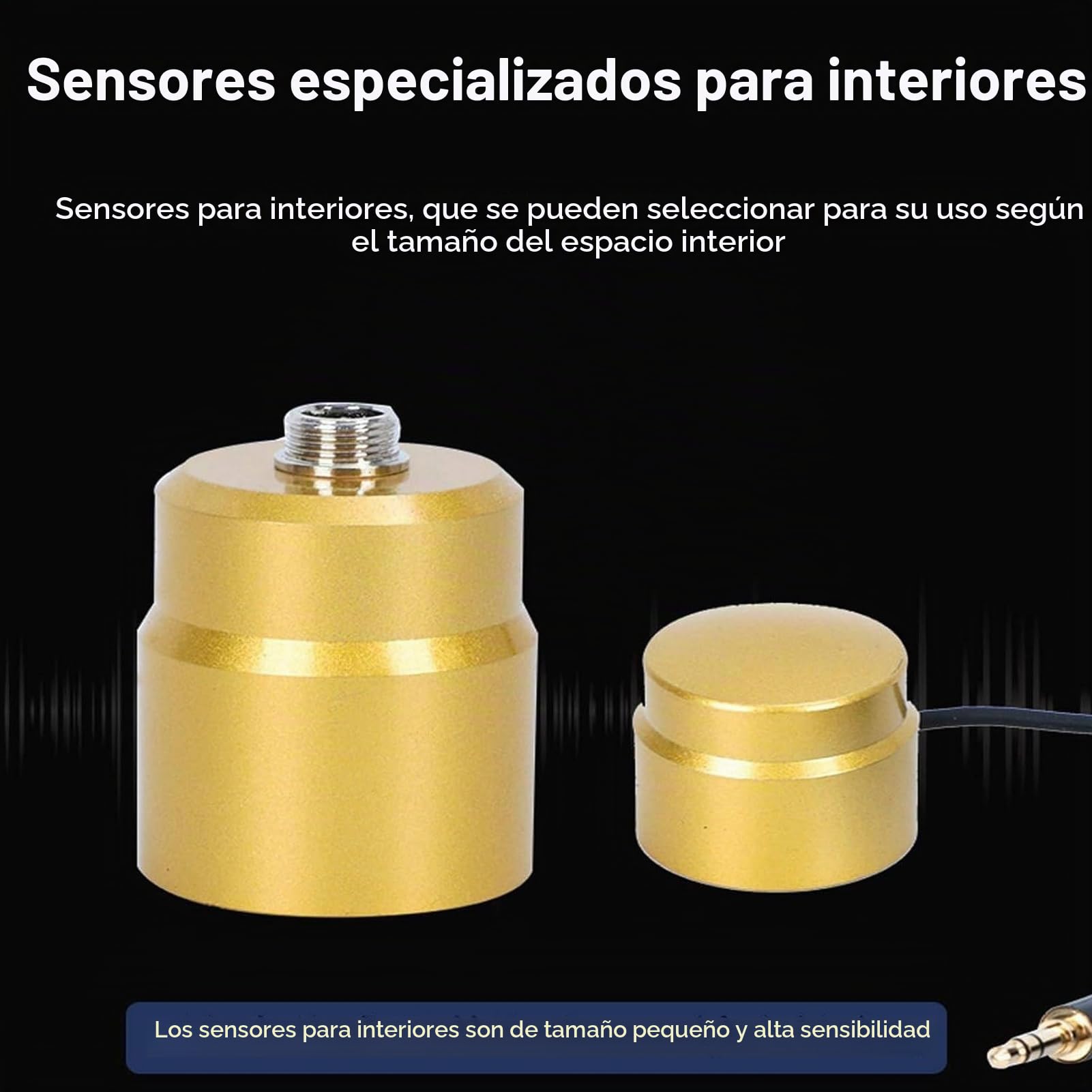 GeóFono para Fugas De Agua, Sensor para Fugas En TuberíAs SubterráNeas con 4 Niveles Ajustables, para DeteccióN De Fugas En CalefaccióN por Suelo Radiante