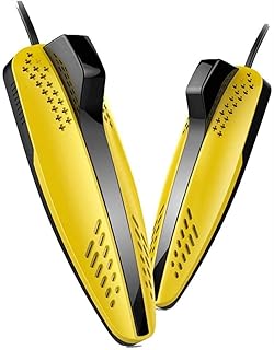 YVX Sèche-Bottes Sèche-Chaussures Chauffe-Chaussures Portable Chauffe-Chaussures Double PTC avec minuterie Déshumidifie la stérilisation désinfectante pour Le séchage des Gants Chaussettes (Coul