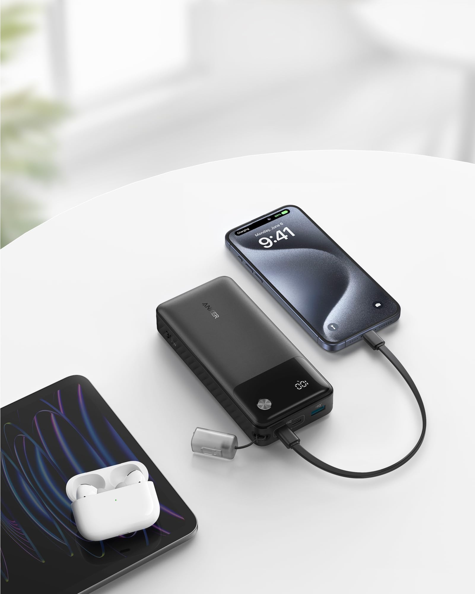 Anker A1384g11 Batteria Portatile 20000 Mah Nero (*anker Powerbank 20000 Mah 30w Black)
