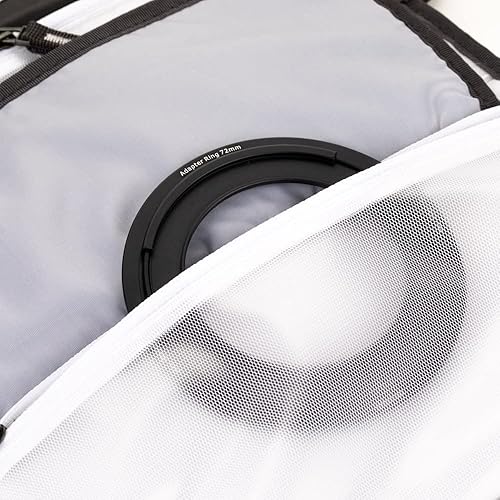 Miniatura 7 de Shimoda Filter Wrap 100 - Protección acolchada para filtros redondos y cuadrados de hasta 3.937 in - Negro (520-224)