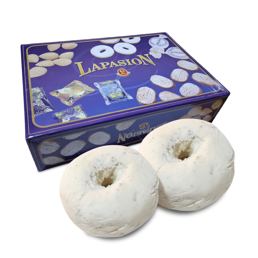 LAPASION - Roscos de Vino Málaga Con Edulcorante | Rosquillas Sin Azúcar | Dulce Tradicional | 3 Kg