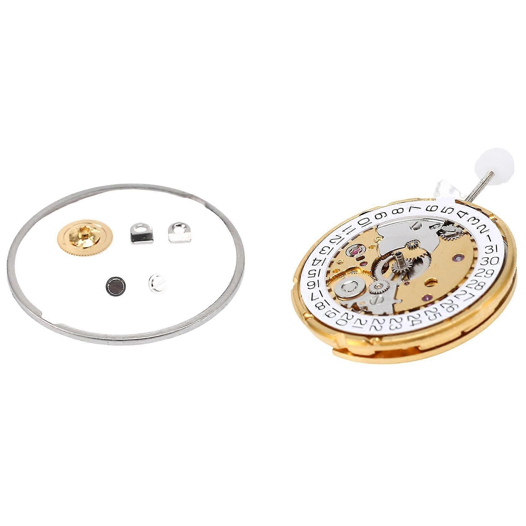 Mechanical 2824-2 - Reloj automático para hombre con indicador de fecha, color dorado