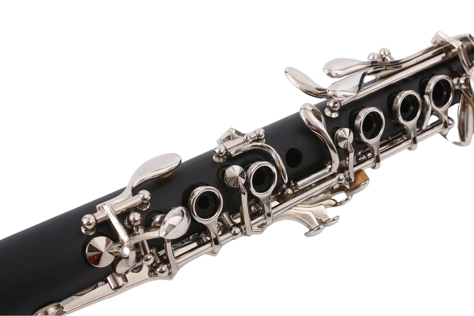 Clarinetto professionale in ebanite con chiave in Mib e flat clarinetto buon suono con custodia (tasto eb)