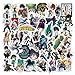 50Pcs Manga My Hero Academia Stickers Mixed Pack,Cartoon Characters Stickers Movie Decorative Sticker for Kids Teens Adults Waterproof Sticker for Water Bottle Laptop (Hero)