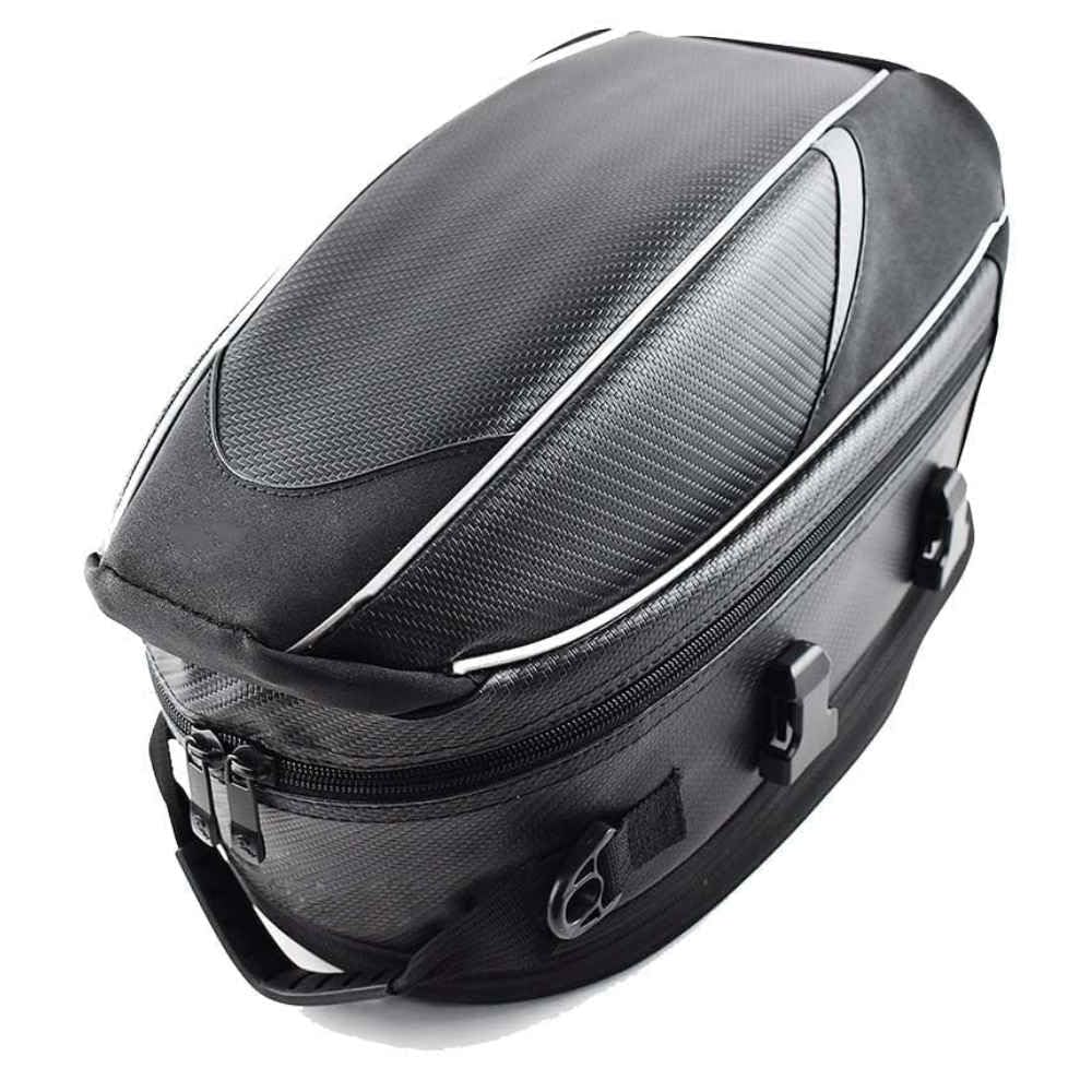 hwojjha Borsa per CD 110 Dream 2022-2023 | Sella Moto Posteriore Bagaglio Portaoggetti Chiusura Lampo Viaggio Accessorio
