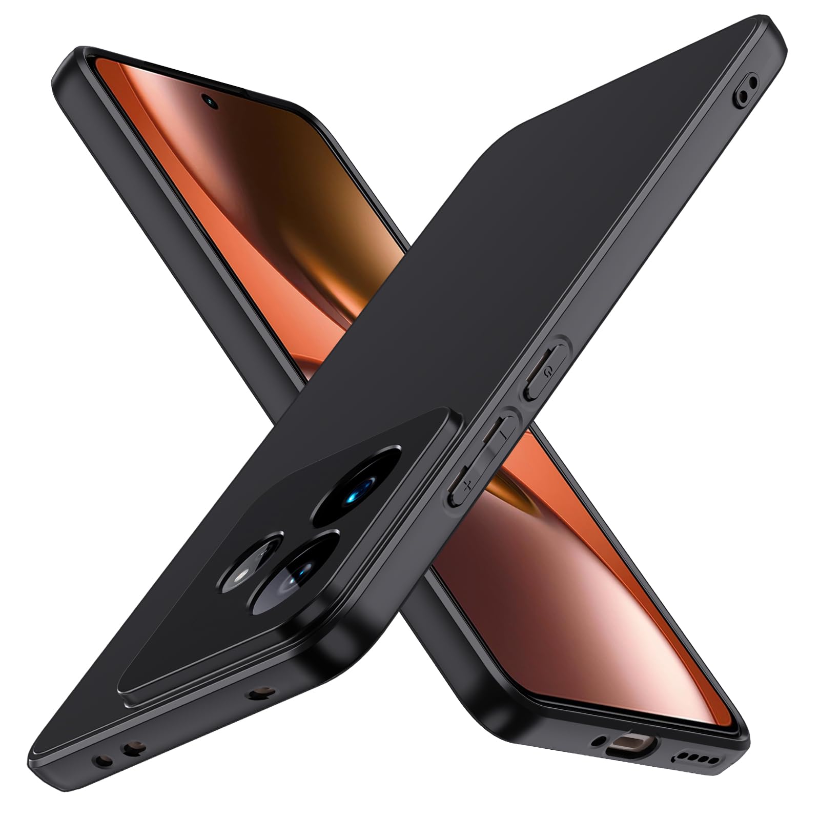 IVoler Cover Anti-ingiallimento Per Realme C67 4G, Trasparente, Antiurto Grado Militare, Morbida Al Tocco, Ultra Sottile - 3
