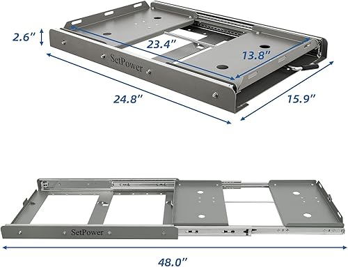 Miniatura 2 de Setpower Montaje deslizante para refrigerador portátil serie AJ, diseñado AJ30, AJ40, AJ50