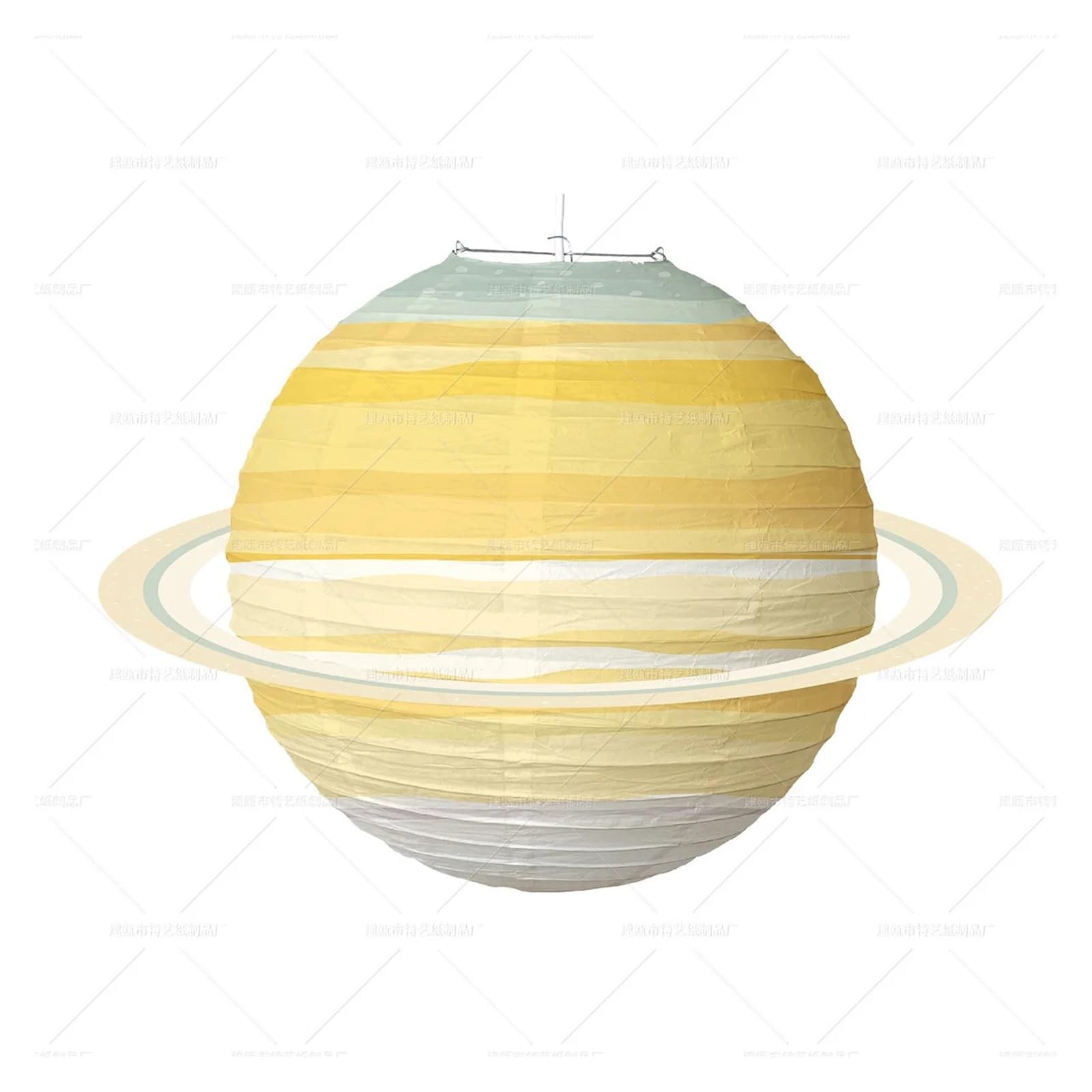 Zyayng Light Yellow 3Pcs 30Cm Starry Sky Paper Lantern Birthday Party Decoration Supplies Festival Celebration Decor For Decoration(Light Yellow)
