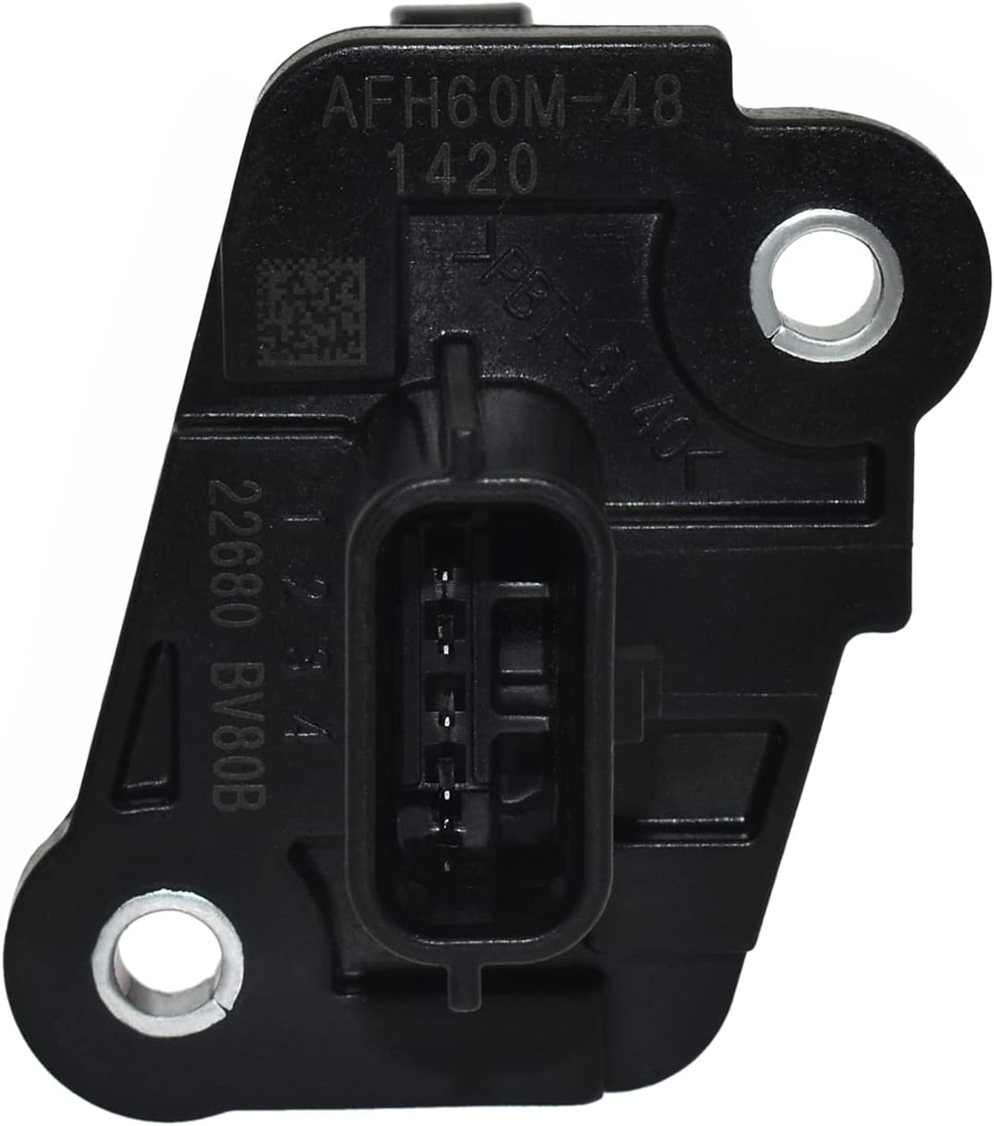 AFH60M-48 Mass Air Flow Sensor Compatible with Altima Juke Pathfinder - Replace Part Number 22680-5RF0A 22680-BV80B MAF Sensor