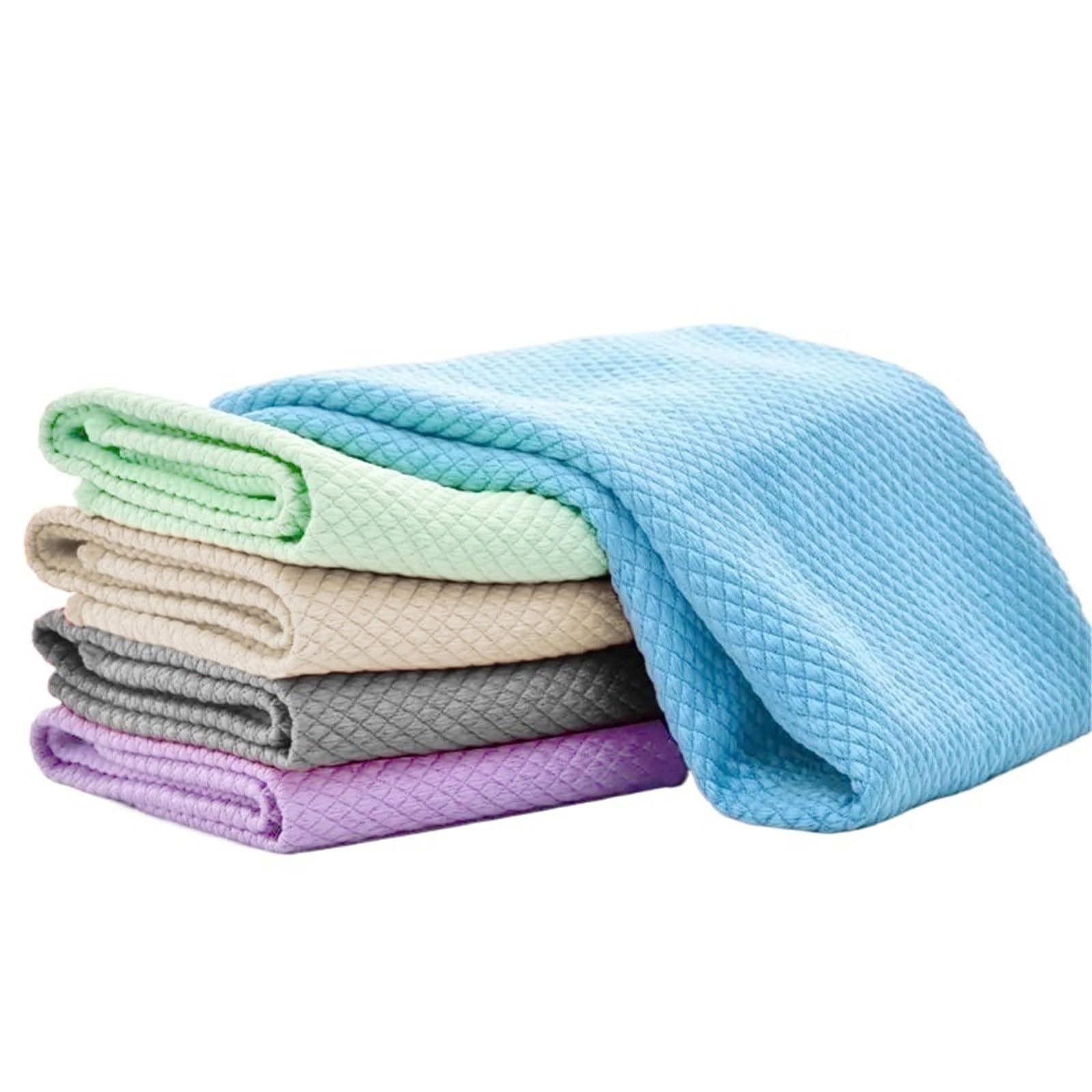 MZPOZB Glass Cloths For Windows 10/20Pcs Microfiber Cleaning Cloth Magic Glass Window Wipes Polishing Towels Kitchen Dishcloths Washing Rags Cloths