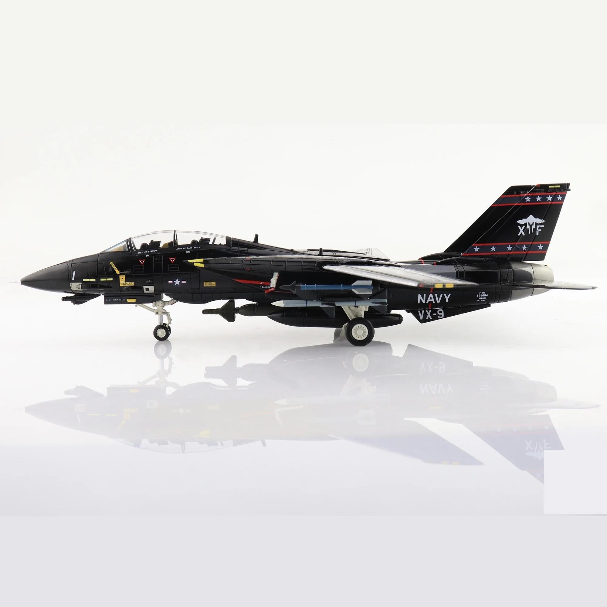 Avión De Combate De Aleación De Plástico Modelo F-14D Cat Macho Fundido A Presión, Juguete De Regalo A Escala 1 72