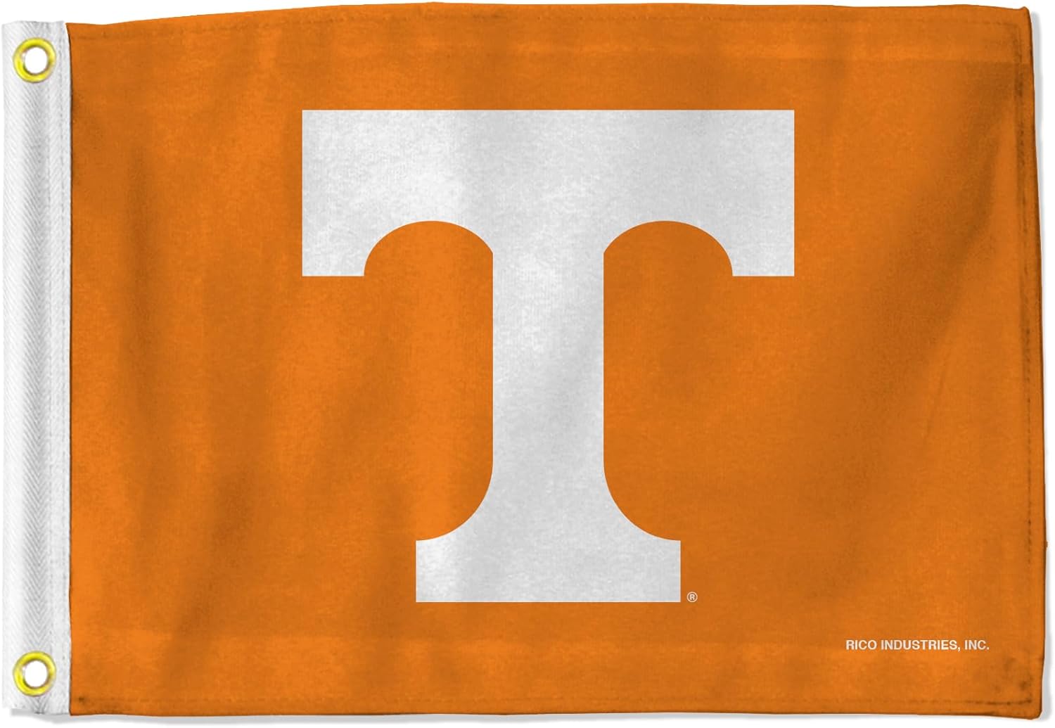 Tennessee Volunteers Flag 12.5" x 18" Boat Flag Golf Cart Flag - Orange