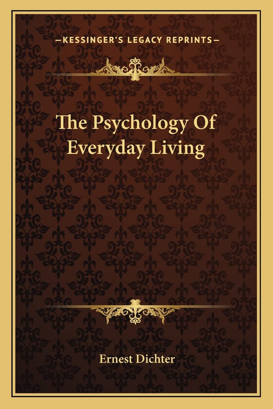 The Psychology Of Everyday Living
