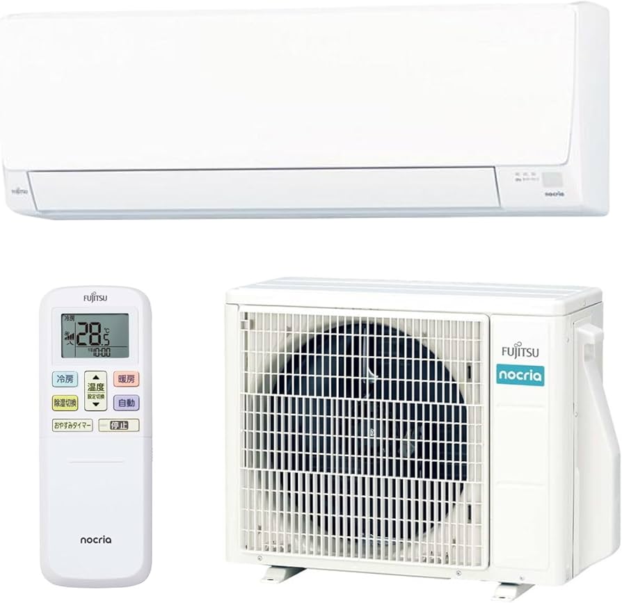 Fujitsu nocria AS-AH225S 6畳用 取り付け工事込み 楽天市場】エアコン 6畳 工事費込 富士通 ノクリア AS-AH225S 2025年