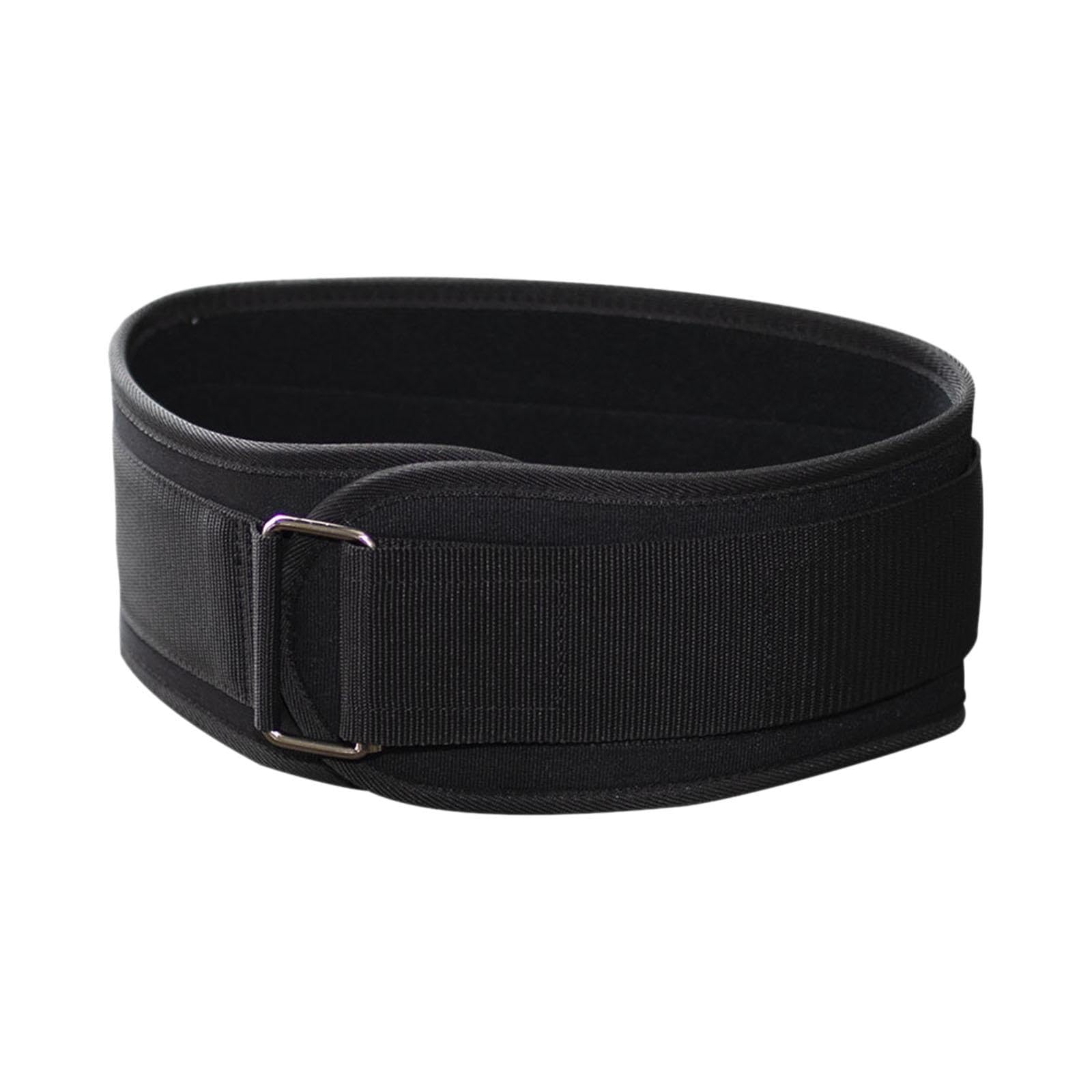 ATORSE Weight Lifting Belt Adults Fitness Waist Belt for Deadlifts Home Powerlifting L Black-image-42