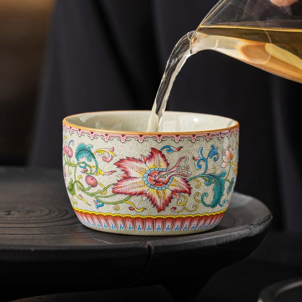GSOUL Kungfu Tea cup Exquisite Tea Cups Teacups Sets Master Single For Home Use Handmade Kung Fu Small Tea Cups