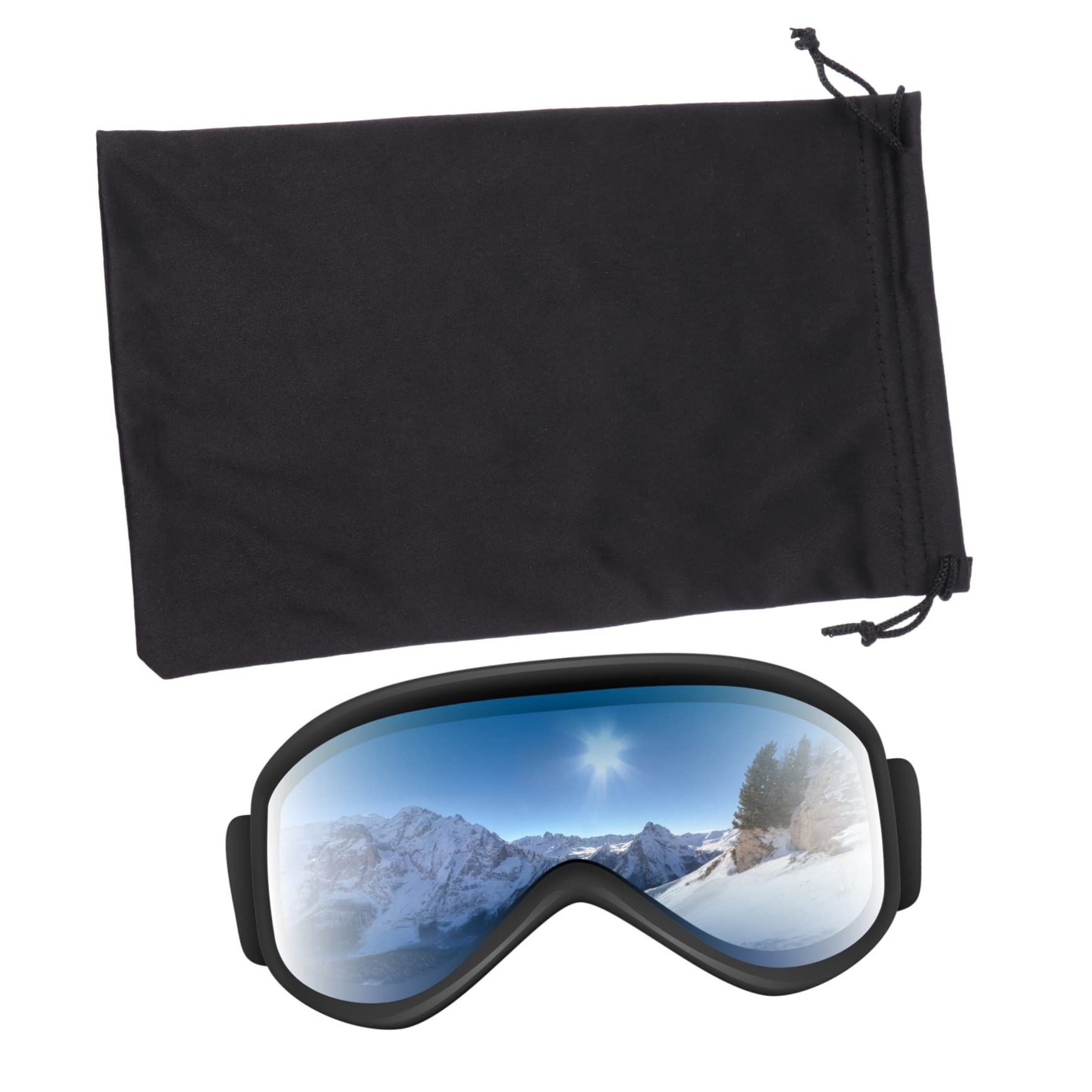 YARNOW 90pièces Pochette De Ski Microfibre Lot De Étuis Pour De Ski Et Accessoires Et Aux Rayures