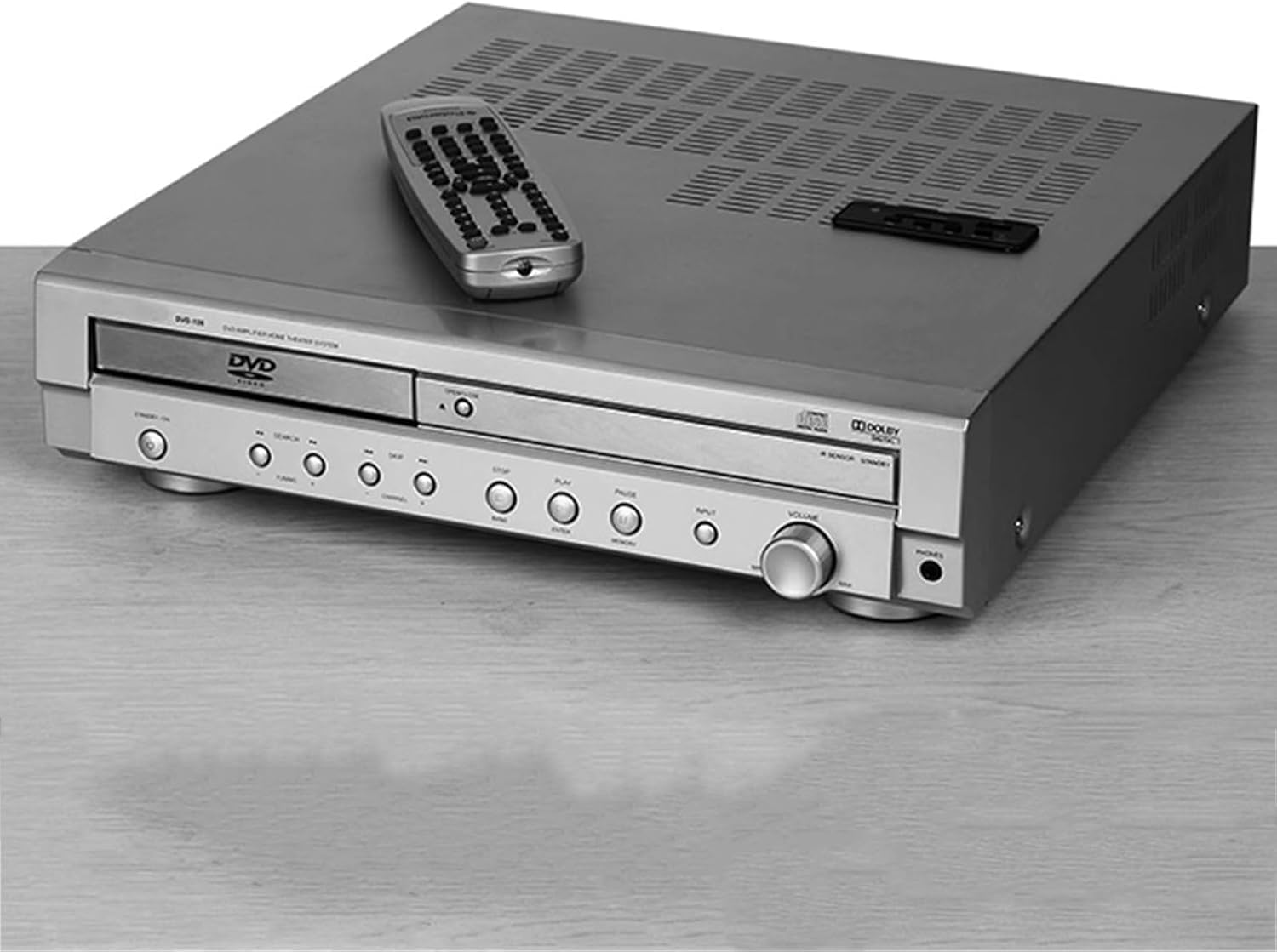 Amplificateur home cinéma 5.1 canaux, lecteur DVD, avec télécommande, fonction son surround, prise en charge USB/DVD/VCD/Opt/Coax, 2 jeux d'entrées audio, contrôle du volume, pour la maison, le cinéma