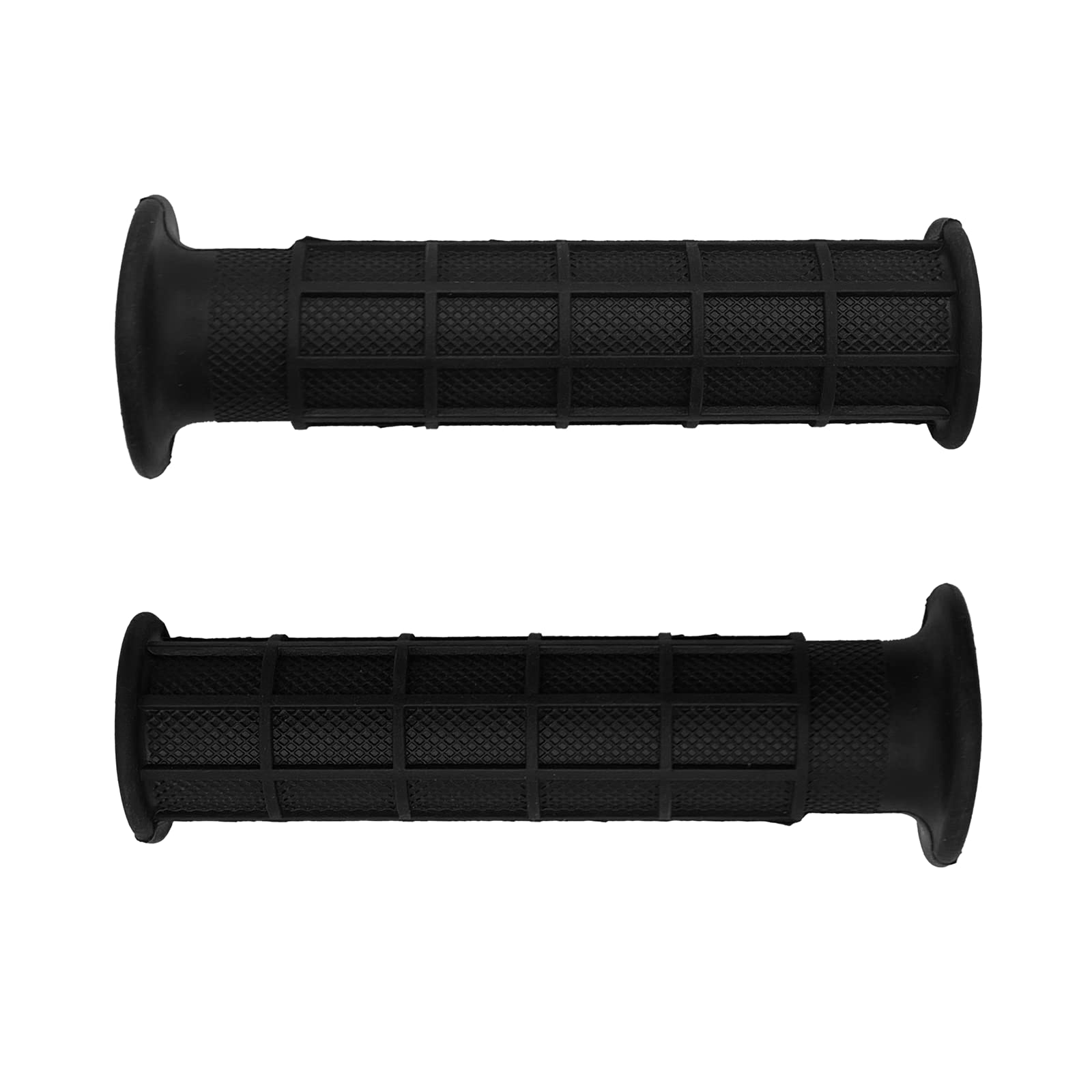 PMFCA 53165-HP5-600 2PCS Motorcycle Handlebar Grips Non-Slip Soft Rubber Grips Handlebar Compatible with Honda Recon Rancher Foreman Rubicon Rincon 2001-2019