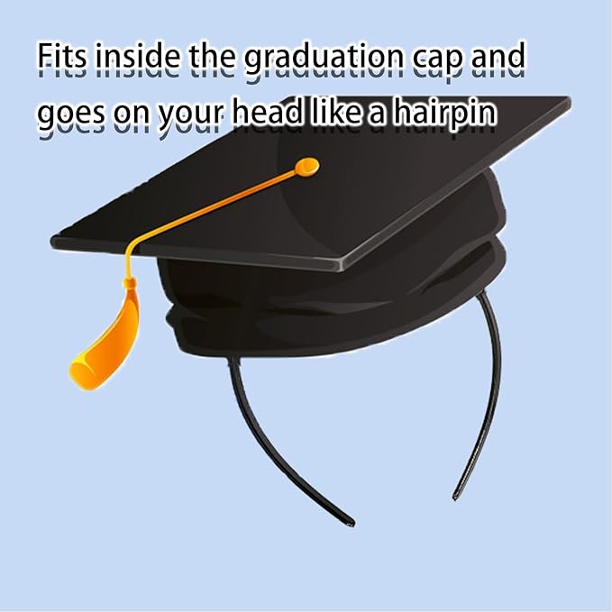 Graduation Cap And Gown Pcs Gaduation Cap Headband 2025 New Gad