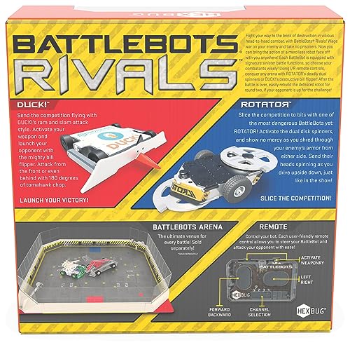 HEXBUG 6069028 BattleBots Rivals V5 EN, Nero