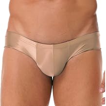 Men's Bikini Swimwear Low Rise Swim Briefs Solid Bathing Suit lastic Waistband Sexy Swimsuit