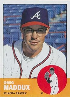2022 Topps Archives #86 Greg Maddux 1963 Topps NM-MT Atlanta Braves Baseball