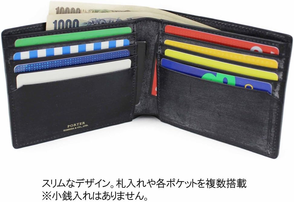 Amazon | [ポーター] BILL BRIDLE ビルブライドル 二つ折り財布 185