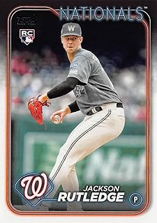 2024 Topps Series 2#503 Jackson Rutledge Rookie Card