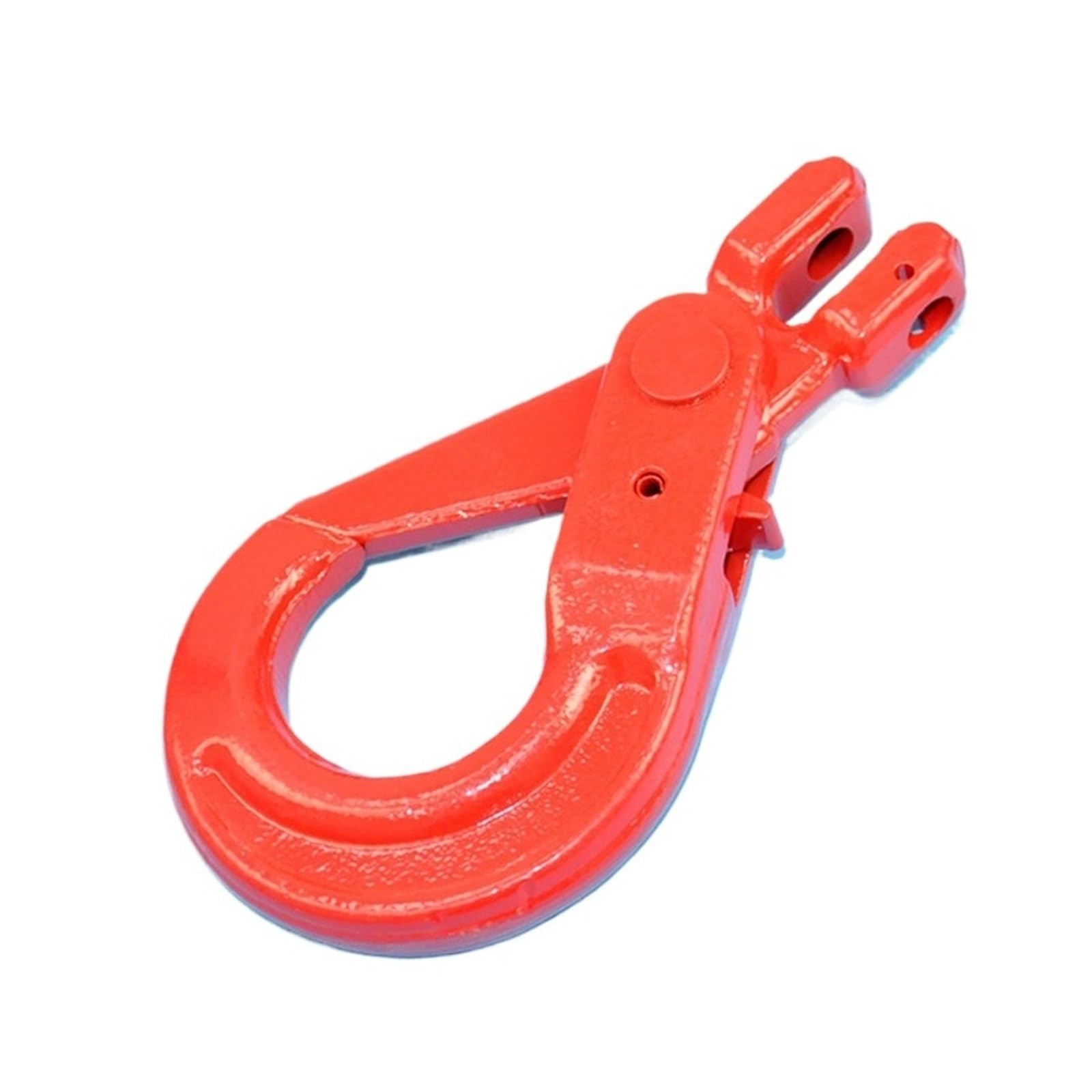 Gancio autobloccante con forcella da 1,12-31,5 tonnellate, ganci di sollevamento in acciaio for carichi pesanti, ganci for catena di sicurezza for il trasporto, accessorio for rigging(2ton load)