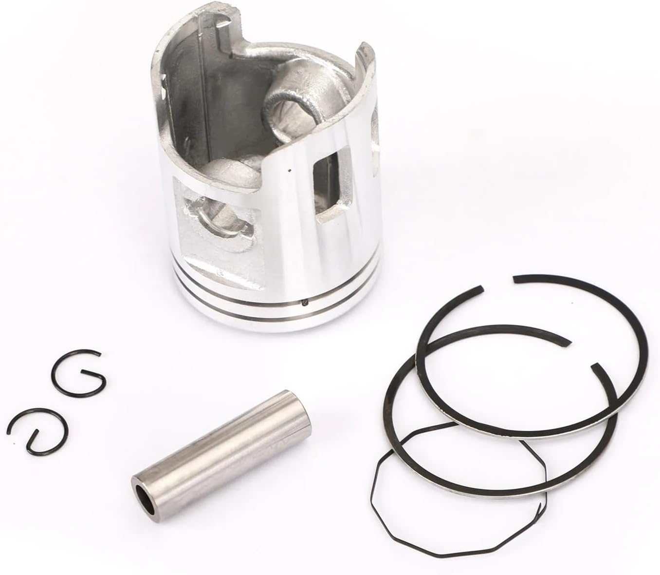 Piston Ring Pin Clip Kit Fit For Jog 90 1991-1997 Ya90 Axis 1990-1997 3VR-11631-00-96 Motor Patts(50.25mm)