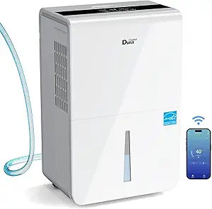 Dehumidifier for Basement, Energy Star Certified, 4500 Sq.Ft, 70 Pints/Day, Includes Drain Hose and Pump