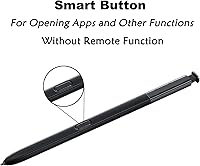 Vista 4 de Galaxy Note 9 - Lápiz capacitivo para Samsung Galaxy Note 9 N960, todas las versiones S Pen sin función Bluetooth (negro medianoche)