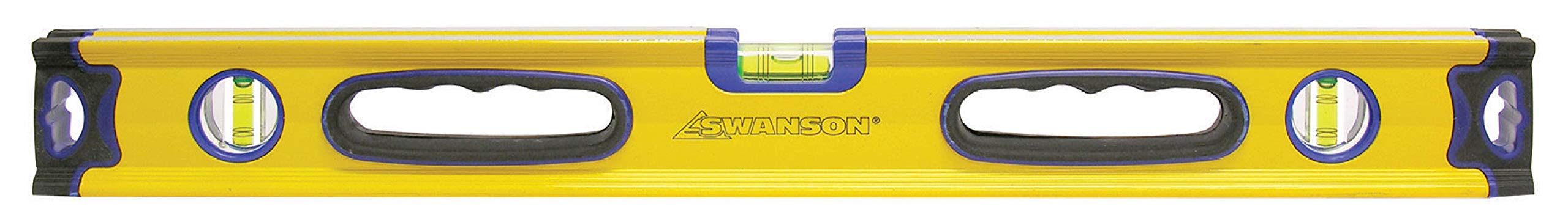 Swanson 121,9 cm Boîte magnétique Niveau de faisceau (Jaune), BBL24M