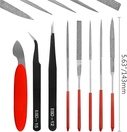 Miniatura 4 de Kit de herramientas de modelo Gundam profesional de 26 piezas, herramientas básicas, juego de manualidades, kit de herramientas de construcción para