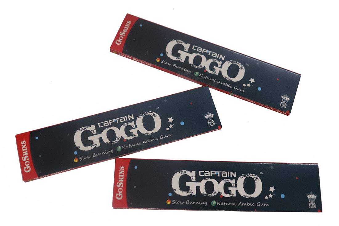 Green Apple Inc Slow Burning Premium Wooden Makes Arabic King Size White Gogo Paper (Set of 3)