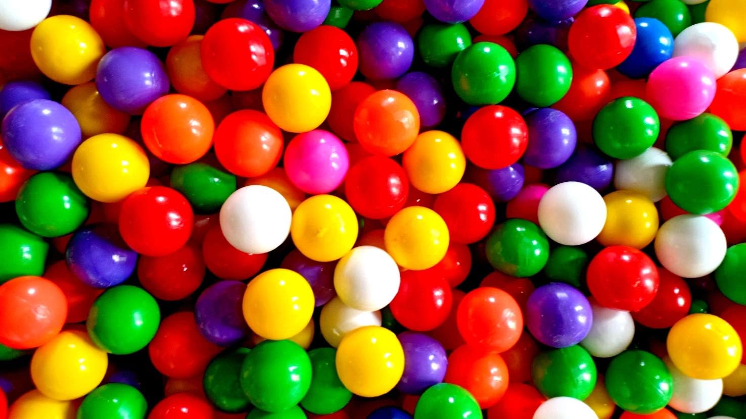 EEOVEE, 36 Pcs 4 cm Soft & Safe Multi Colour Fun Packed Pool Balls for Kids. 8 Colorful, Stimulating & Easy-to-Grasp Plastic Balls with Soft Edges. (BPA-Free & Non-Toxic - ISI 9873 Certified)