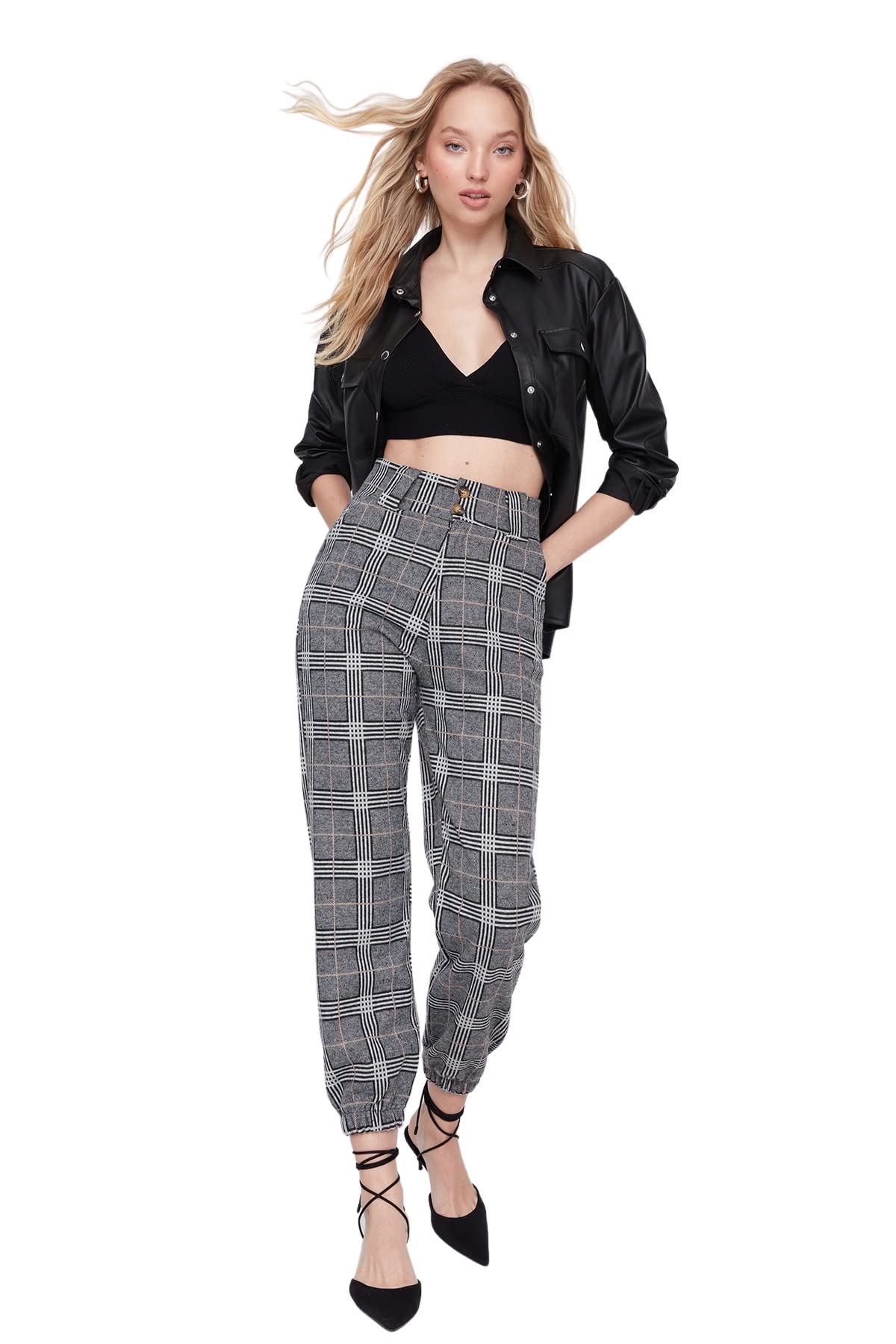 Trendyol Pantaloni Jogger Donna Tuta