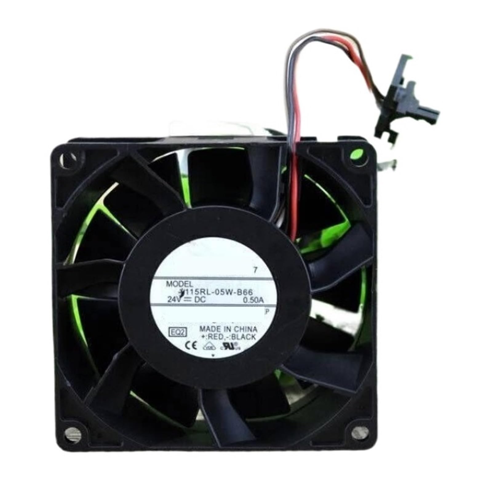 PEQYUACTE 3115RL-05W-B66 Cooling Fan DC24V 0.50A 80 * 80 * 38mm 4pin