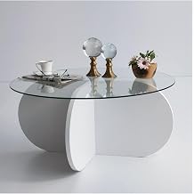 Neostill Bubble Glass Coffee Table White